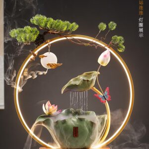 thác nước phong thủy trong nhà