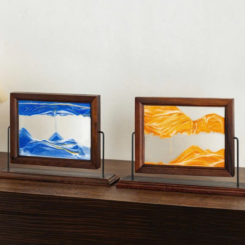đồng hồ cát phong thủy